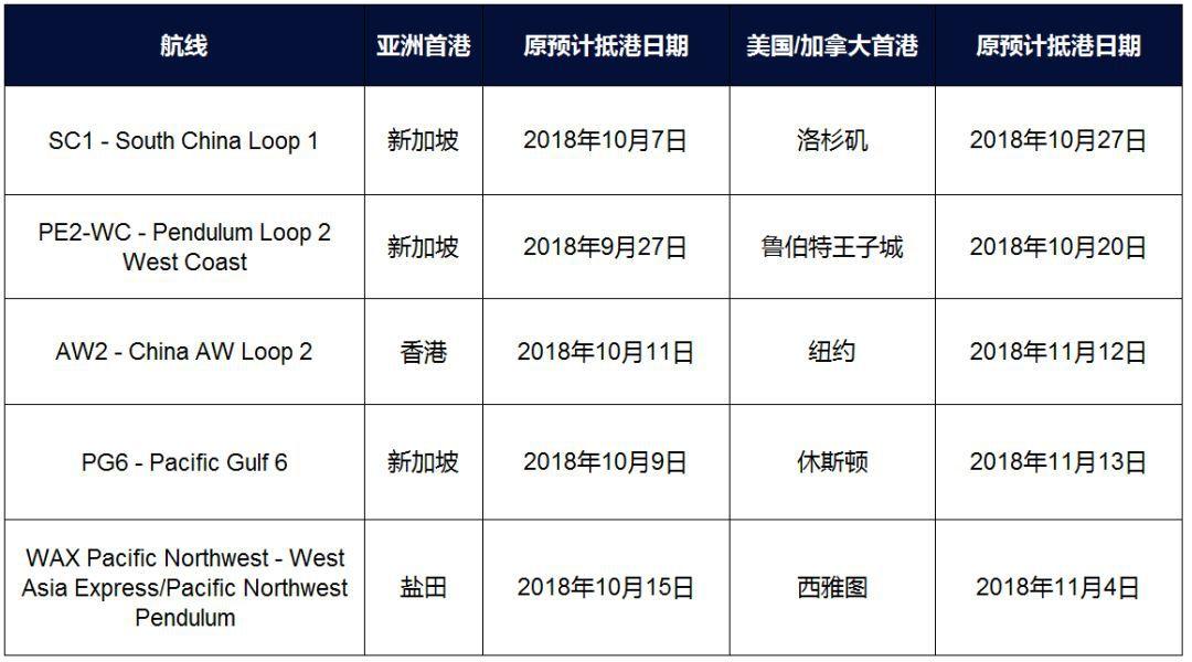 9月,10月份停航严重,运费再升高,你可能将会面临无船运货! 9月,10月份停航严重,运费再升高,你可能将会面临无船运货!