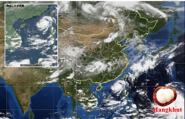 Attention! Dual Typhoons To Make Landfall In Guangdong!!!