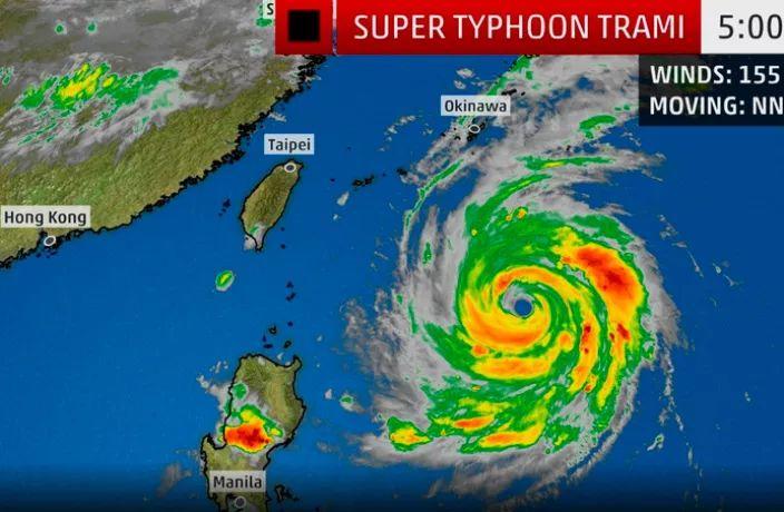 New Super Typhoon Headed Towards East China Sea!
