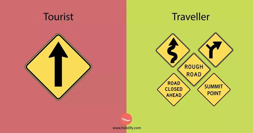 10+ Differences Between Tourists & Travellers!