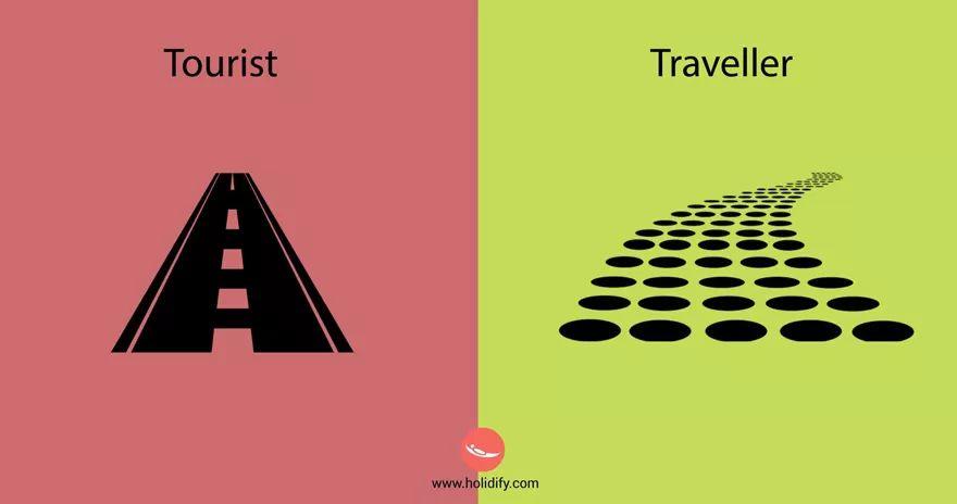 10+ Differences Between Tourists & Travellers!