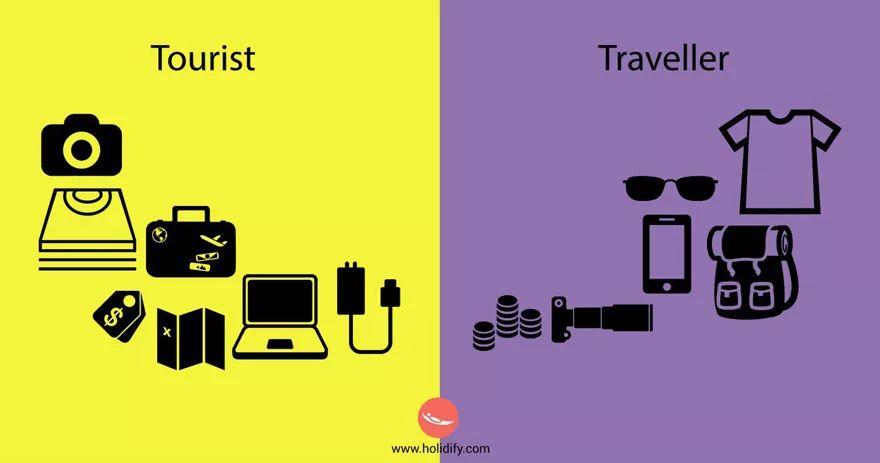 10+ Differences Between Tourists & Travellers!