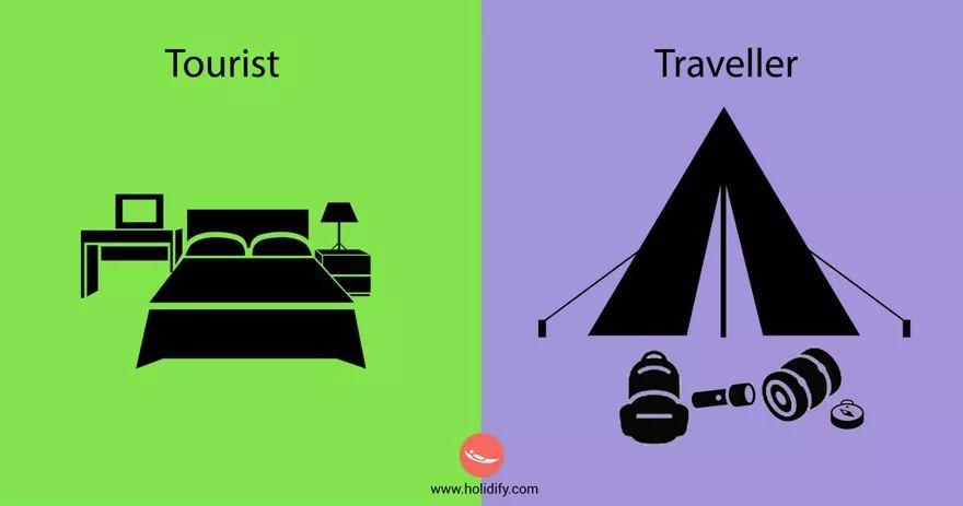 10+ Differences Between Tourists & Travellers!