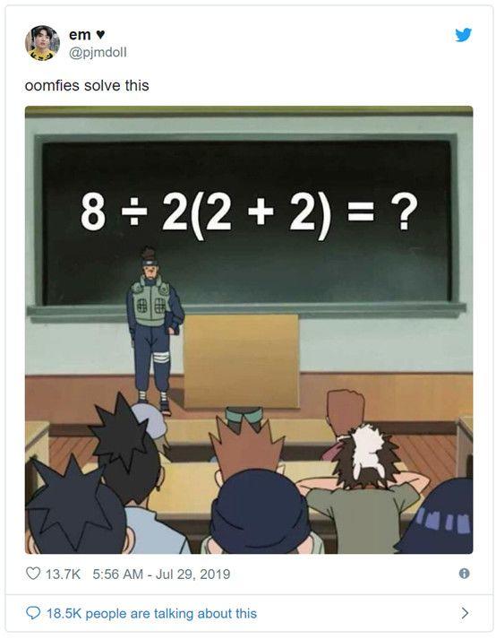 8/2(2+2)=? Over 80% of Adults Fail to Solve This Easy Math Test!