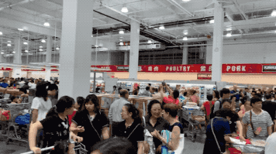 Crazy! China’s First Costco Shuts Owing To Overcrowding! Crazy! China’s First Costco Shuts Owing To Overcrowding!