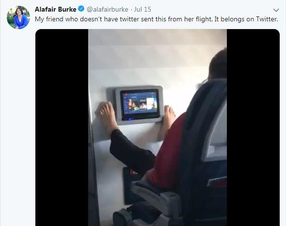 Disgusting! Viral Video on Int'l Flight Shows Passengers...