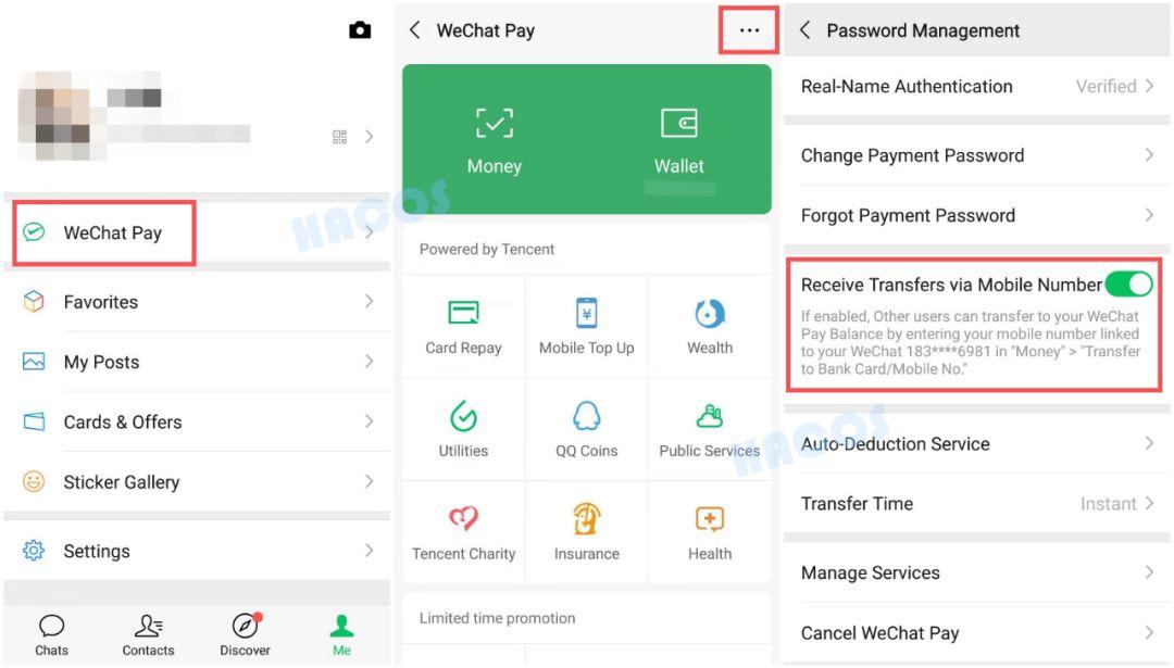 WeChat Allows Tranfers via Phone Number! New Feature! WeChat Allows Tranfers via Phone Number! New Feature!