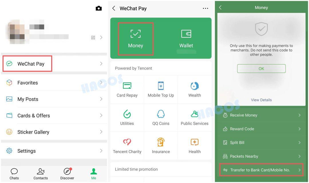 WeChat Allows Tranfers via Phone Number! New Feature!