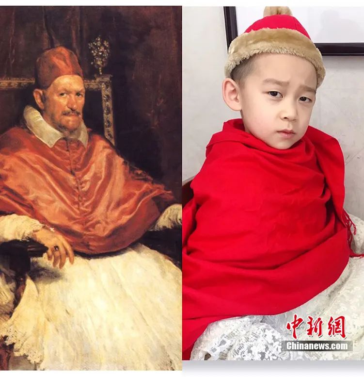 Famous Paintings Come Alive? Easy, Just Kids' Imitation!