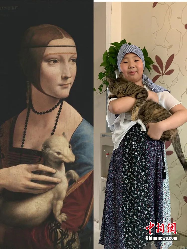 Famous Paintings Come Alive? Easy, Just Kids' Imitation! Famous Paintings Come Alive? Easy, Just Kids' Imitation!