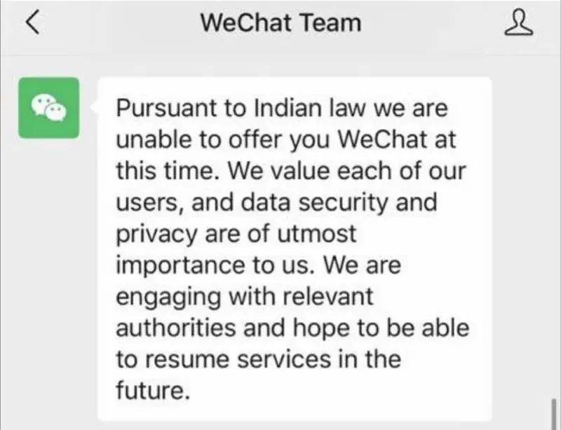 WeChat Blocks Indian Users! More Chinese Apps to be Banned Soon